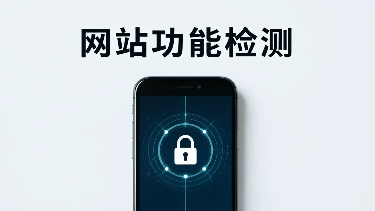 网站功能检测