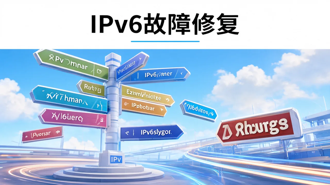 IPv6故障修复