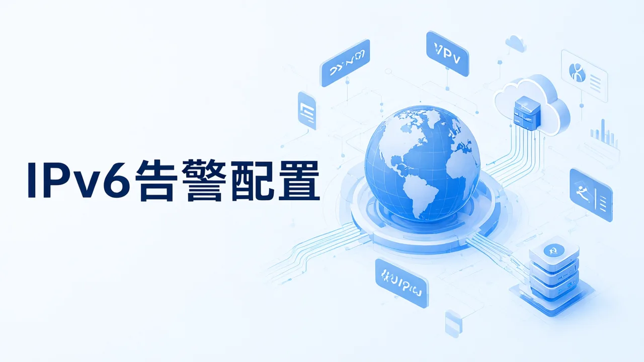 IPv6告警配置