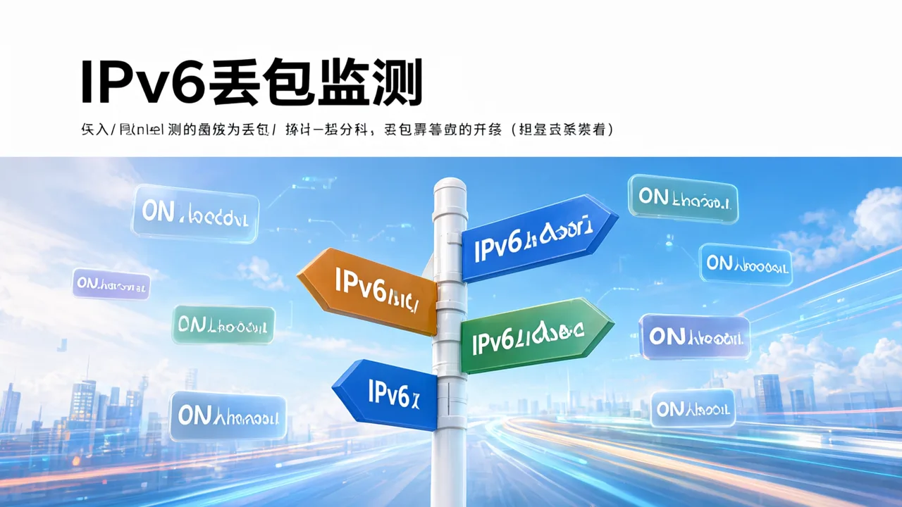 IPv6丢包监测