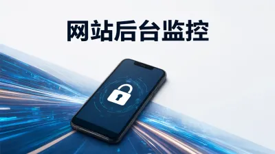 网站后台监控是什么意思？