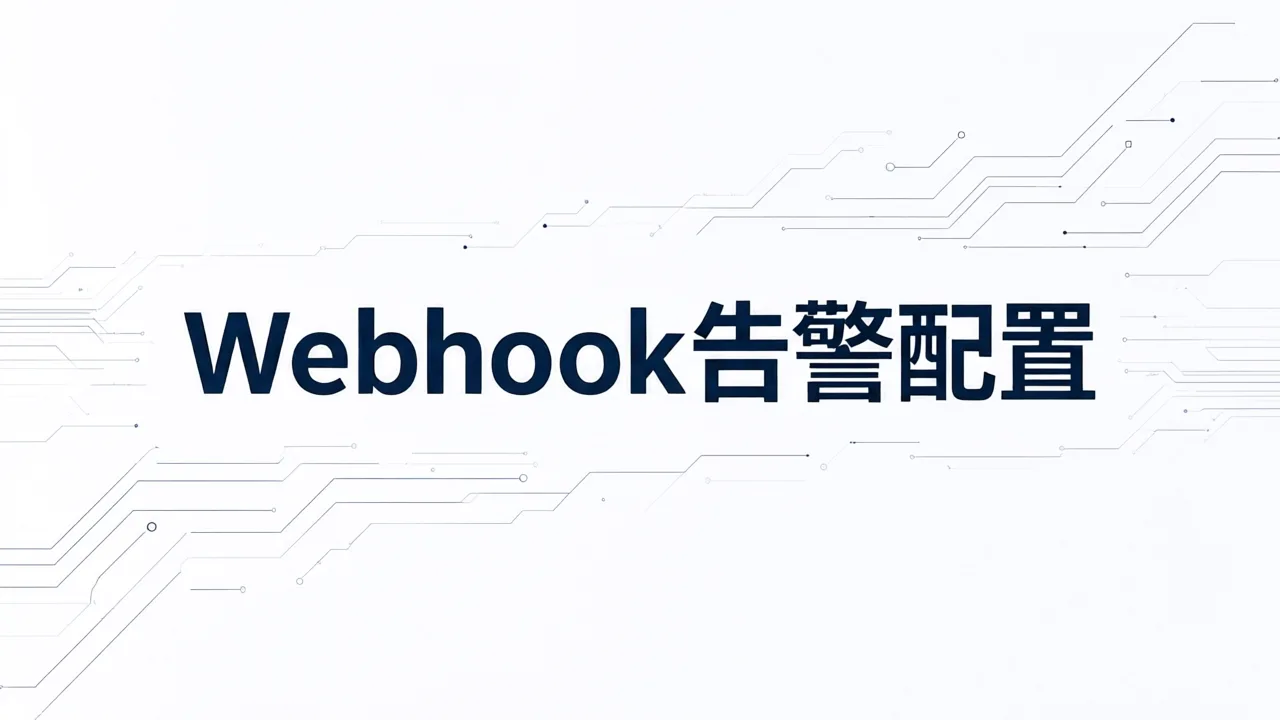 Webhook告警配置