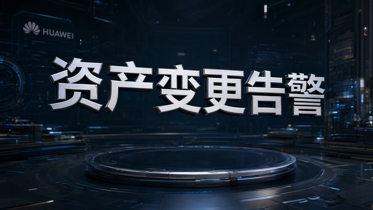 资产变更告警