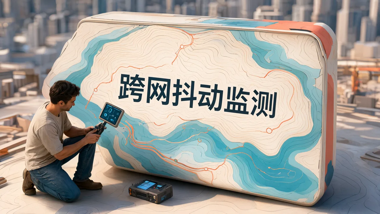 跨网抖动监测
